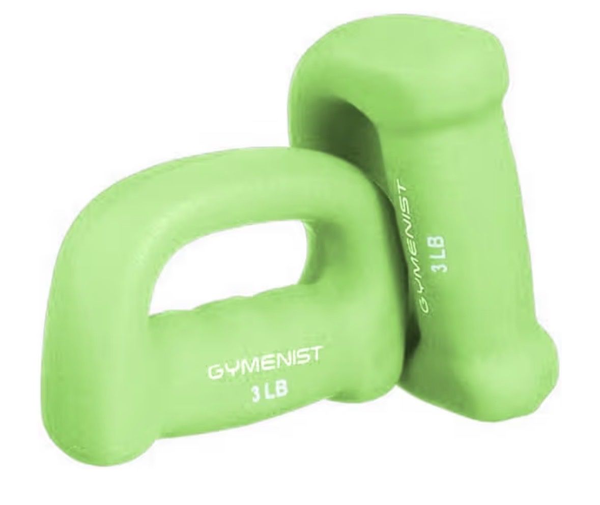 Neoprene 3lb weights Set of 2