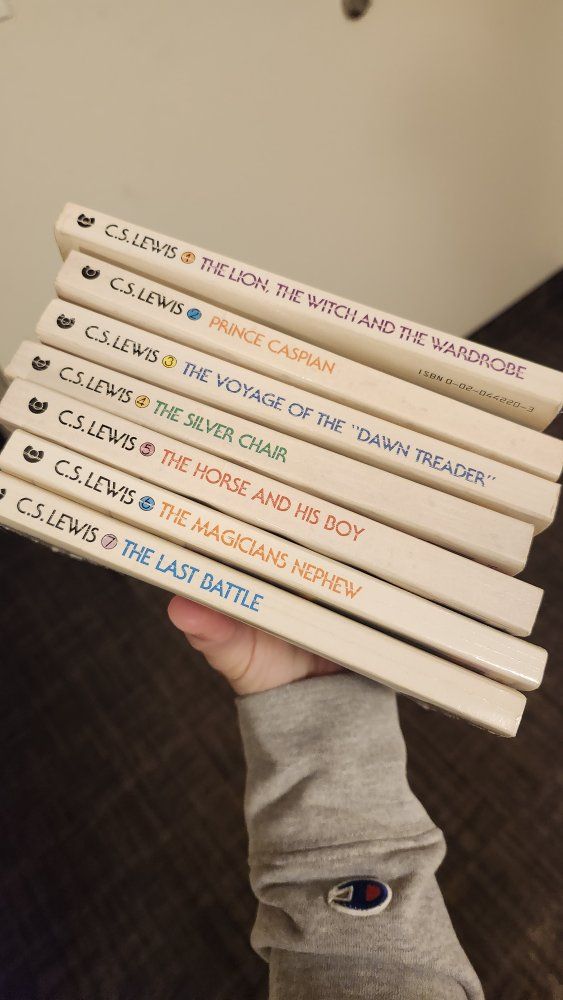 The Chronicles of Narnia Complete 7-Book Set by C.S. Lewis Paperback