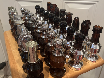 Avon Bottle Chess Set