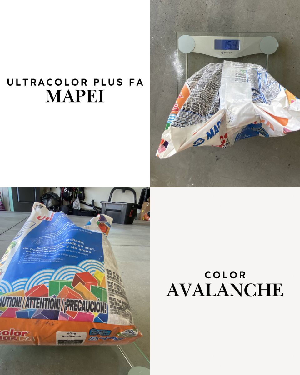 MAPEI Grout Ultracolor Plus FA AVALANCHE