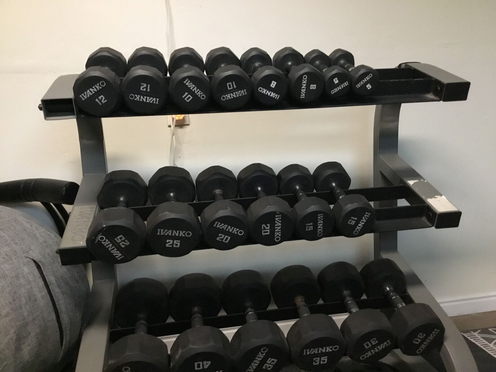 Weight Set & Storage Rack