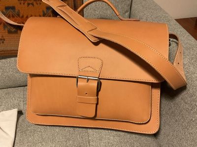 Brand new leather bag