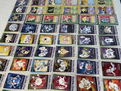 100 Vintage Pokémon Cards…“Everything 1st Edition shadowless” +1996 Japanese Pocket Monsters, Topsun, Carddass, Playing Cards