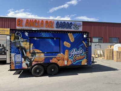 2026 food trailer 8x16