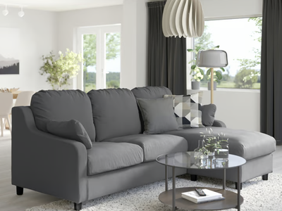 IKEA VINLIDEN Sofa with Reversible Chaise
