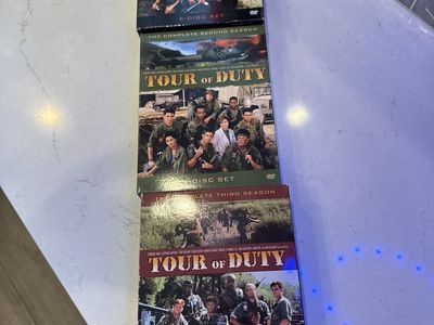 Tour of Duty: The Complete Seasons 1-3 DVD 5-Disc Sets - Classic War Drama Collection