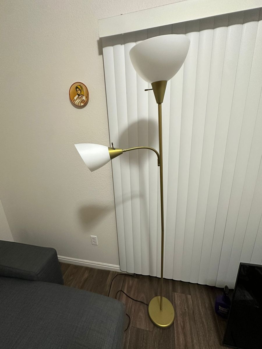 Light floor lamp