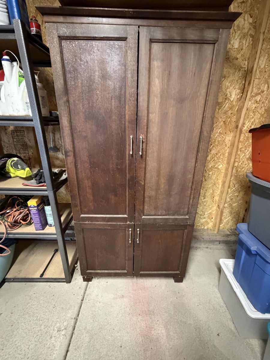 Moving Sale: storage cabinet - 4 doors