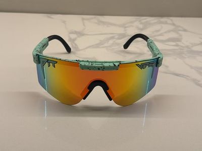 Pitt vipers orange and blue.