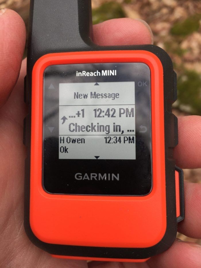 Garmin inReach Mini Satellite Communicator GPS