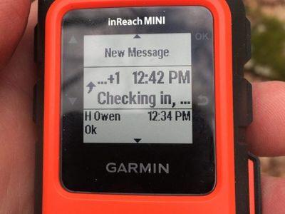 Garmin inReach Mini Satellite Communicator GPS
