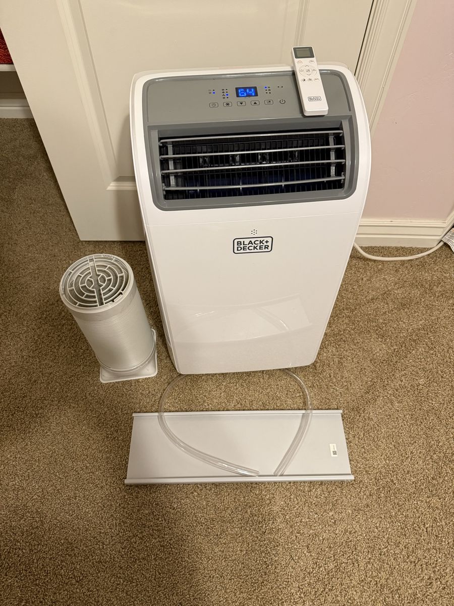 Portable Air Conditioner with Remote Control & Window Vent Kit