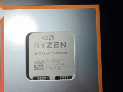 AMD Ryzen 7 7800X3D 8-Core 16-Thread Desktop Processor