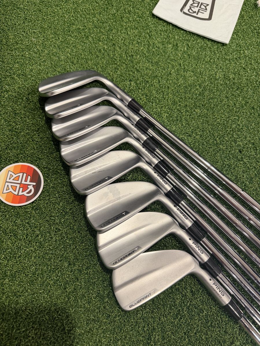 Ping Blueprint T Forged Iron Set 3-PW X100 Black Dot Excellent
