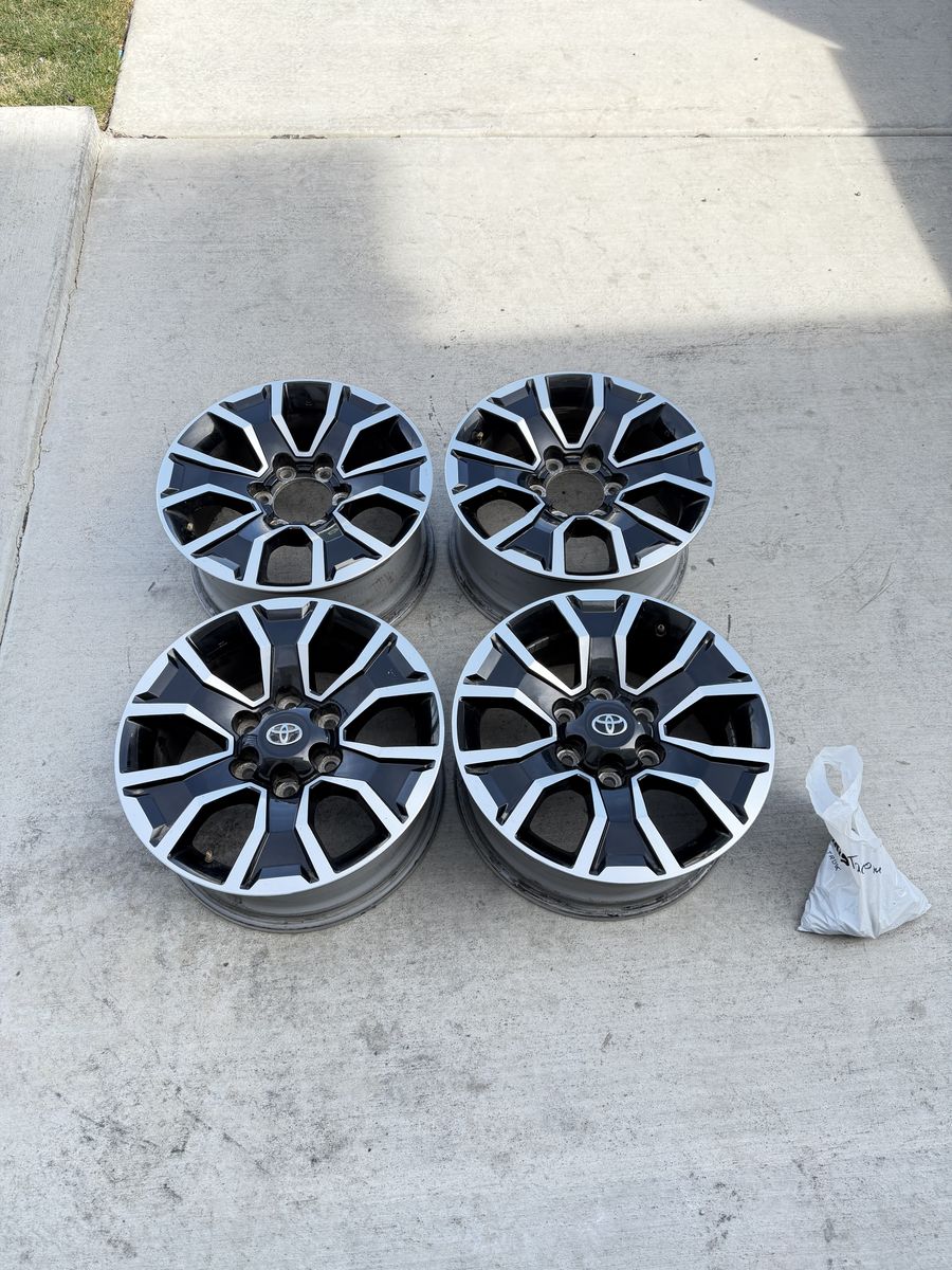Toyota Tacoma 4Runner Rims 17” like new
