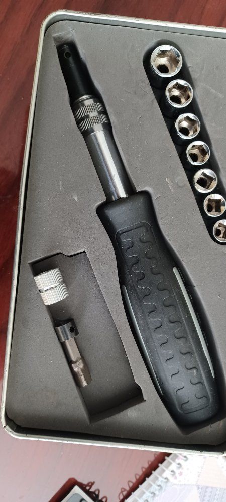 Socket sets in the box