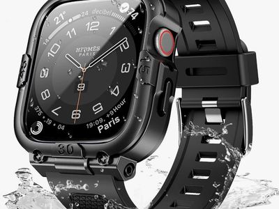 Rugged Waterproof Apple Watch Case with Screen Protector & TPU Band 40mm