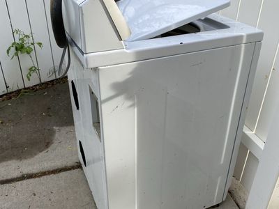 Scrap Metal - Broken Washer and old Brake rotors