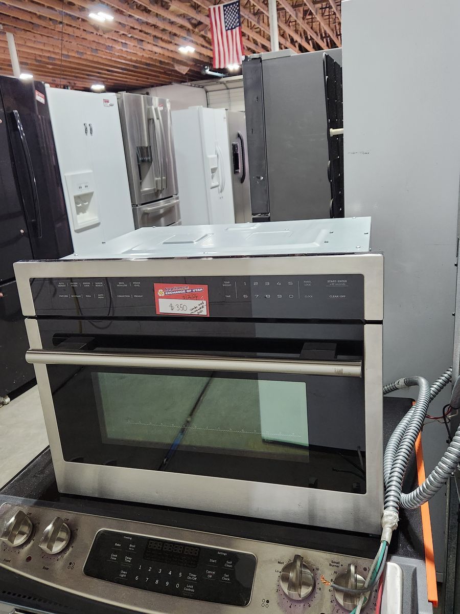 GREAT SINGLE WALL MICROWAVE & OVEN BOMBO! W-WARRANTY