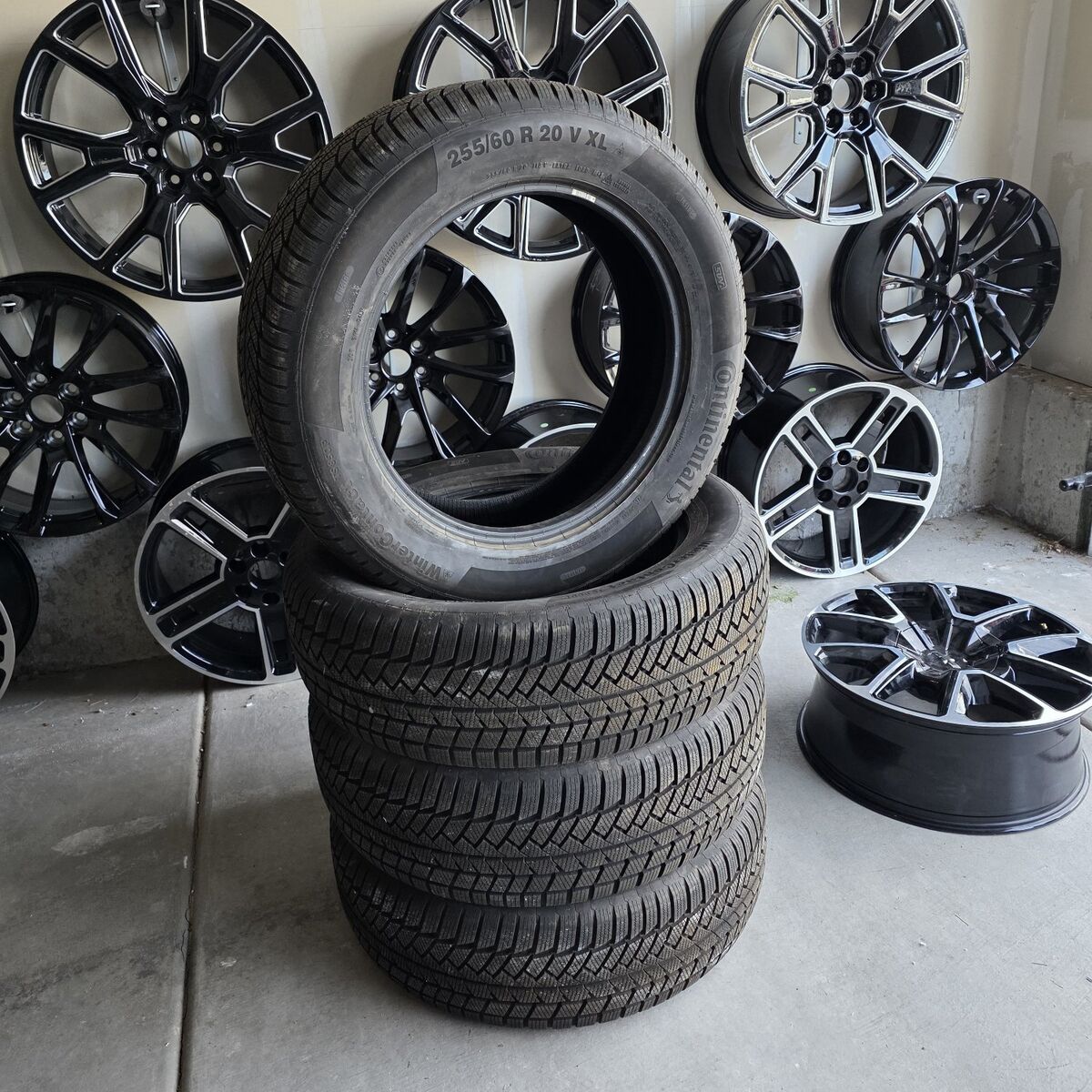 255/60R20 Continental Winter Contact 4 New Tires