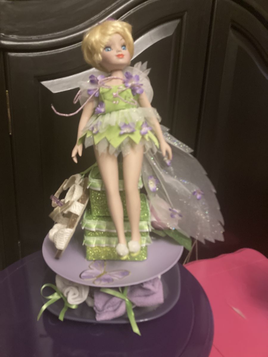 Tinker bell Diaper Cake