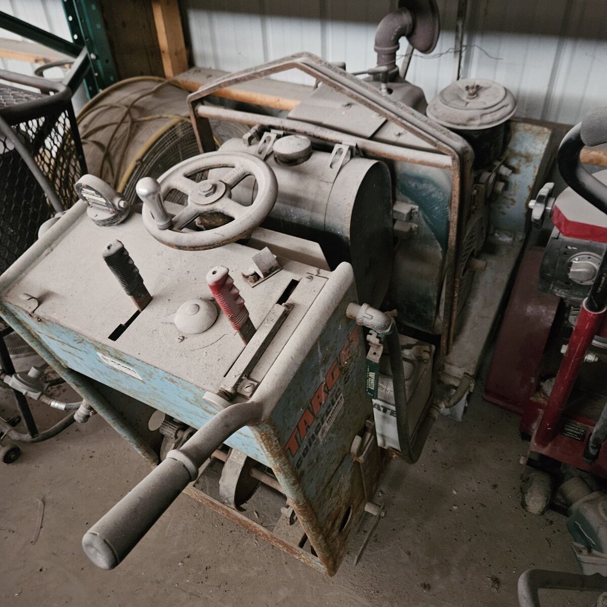 walk behind concrete saw