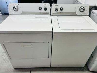 Whirlpool Electric Top Load Set