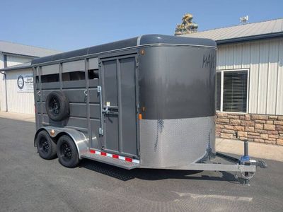 2026 Maverick Trailers Maverick BP Stock 14' Bumper Pull Stock Trailer 7K