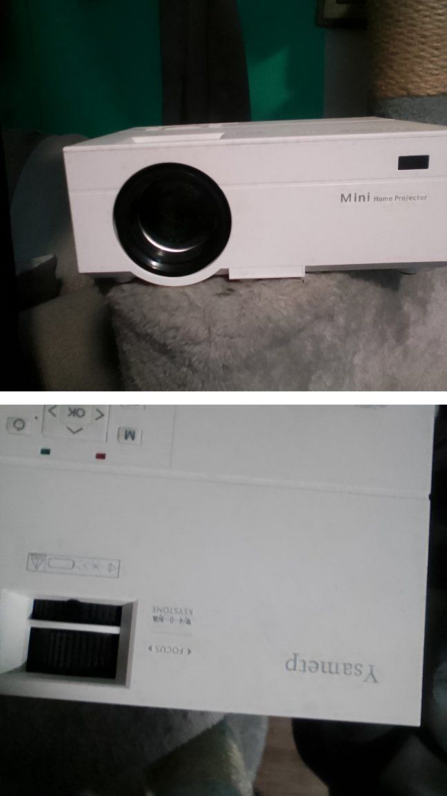 Ysamepr Mini Home Projector - Portable Entertainment System