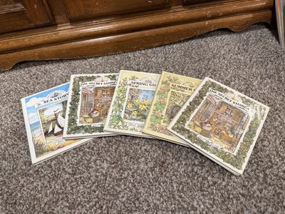 Brambly Hedge Collection by Jill Barklem - 5 Books: Sea Story, Spring, Summer, Secret Staircase (x2)