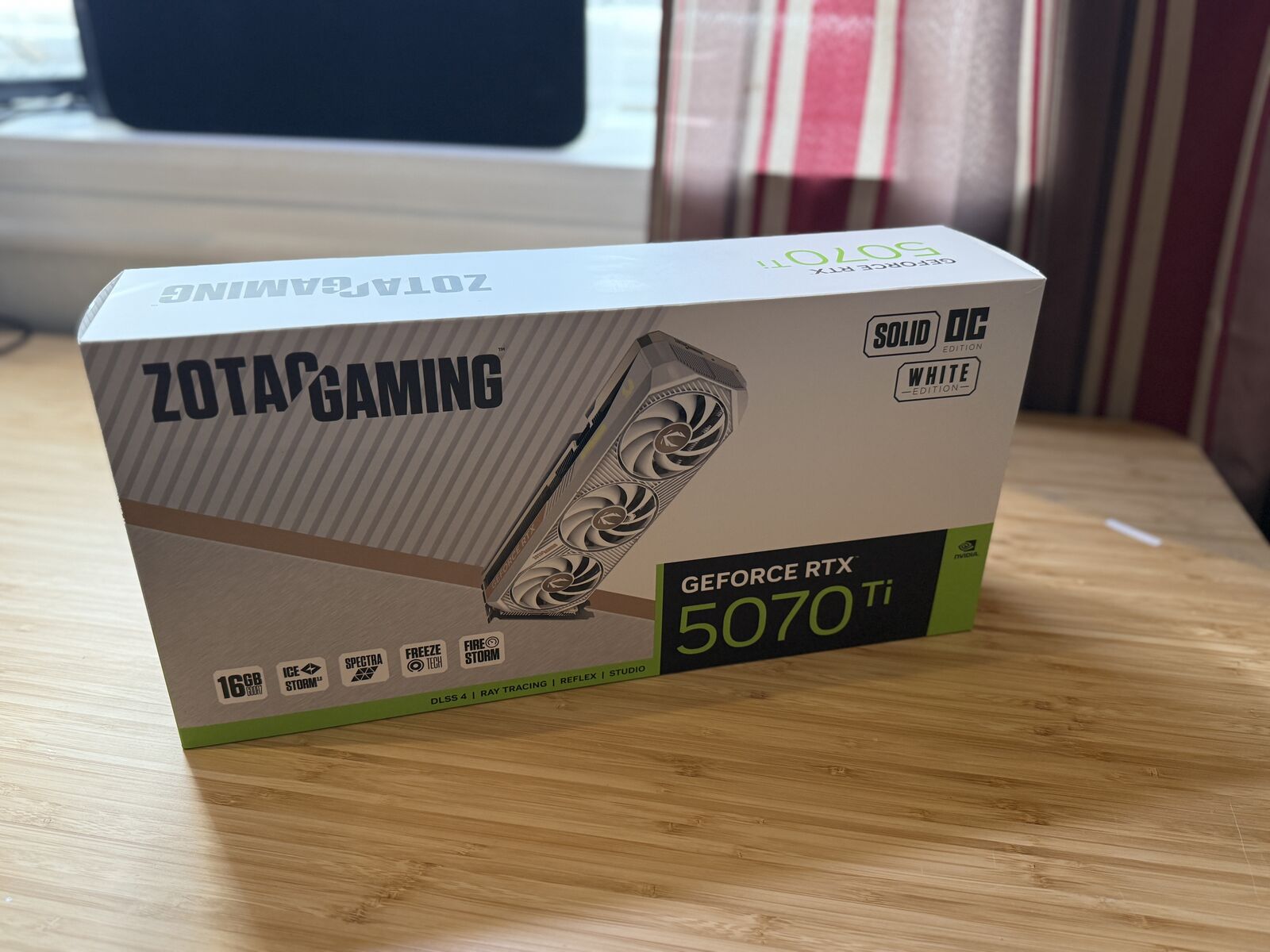 NVIDIA GeForce 5070 Ti GPU New - White