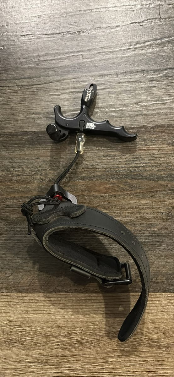 Tru-Ball Max Pro 4 Release Aid with Wrist Strap - Black, Used