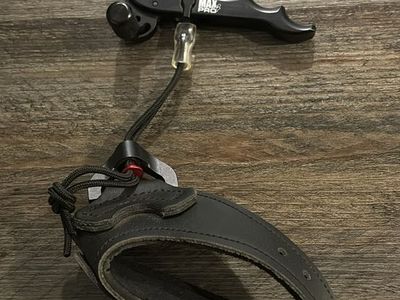 Tru-Ball Max Pro 4 Release Aid with Wrist Strap - Black, Used