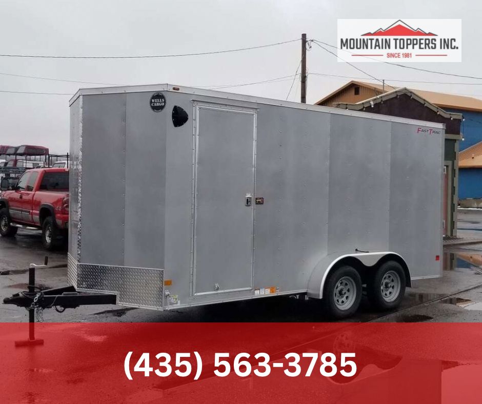 2026 WELLS CARGO 7X16 `DELUXE` MODEL TRAILER