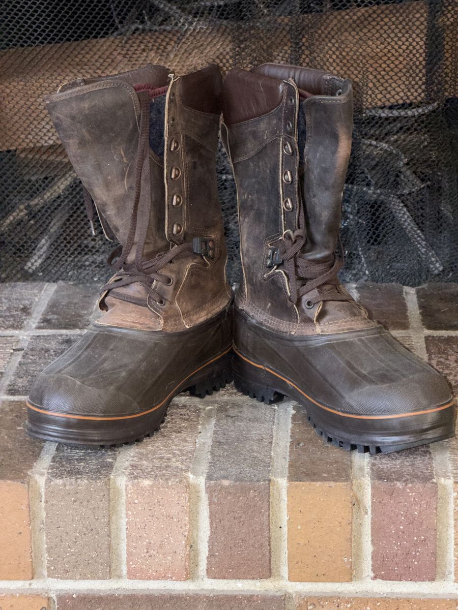 LaCrosse Men's Waterproof Leather Winter Duck Boots Size 8