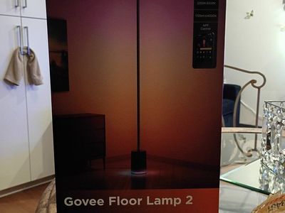 Govee Floor Lamp 2, 60-inch Smart LED Floor Lamp, Works with Alexa & Google Home, App Controlled