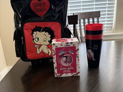 Betty boop back pack
