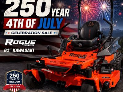Bad Boy Rogue 61” 4th of July Sale!