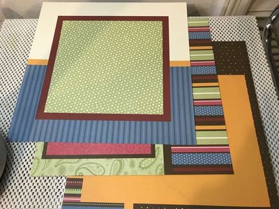 Close To My Heart Cardstock Scrapbook Pages 21 Pages - 12”x12”