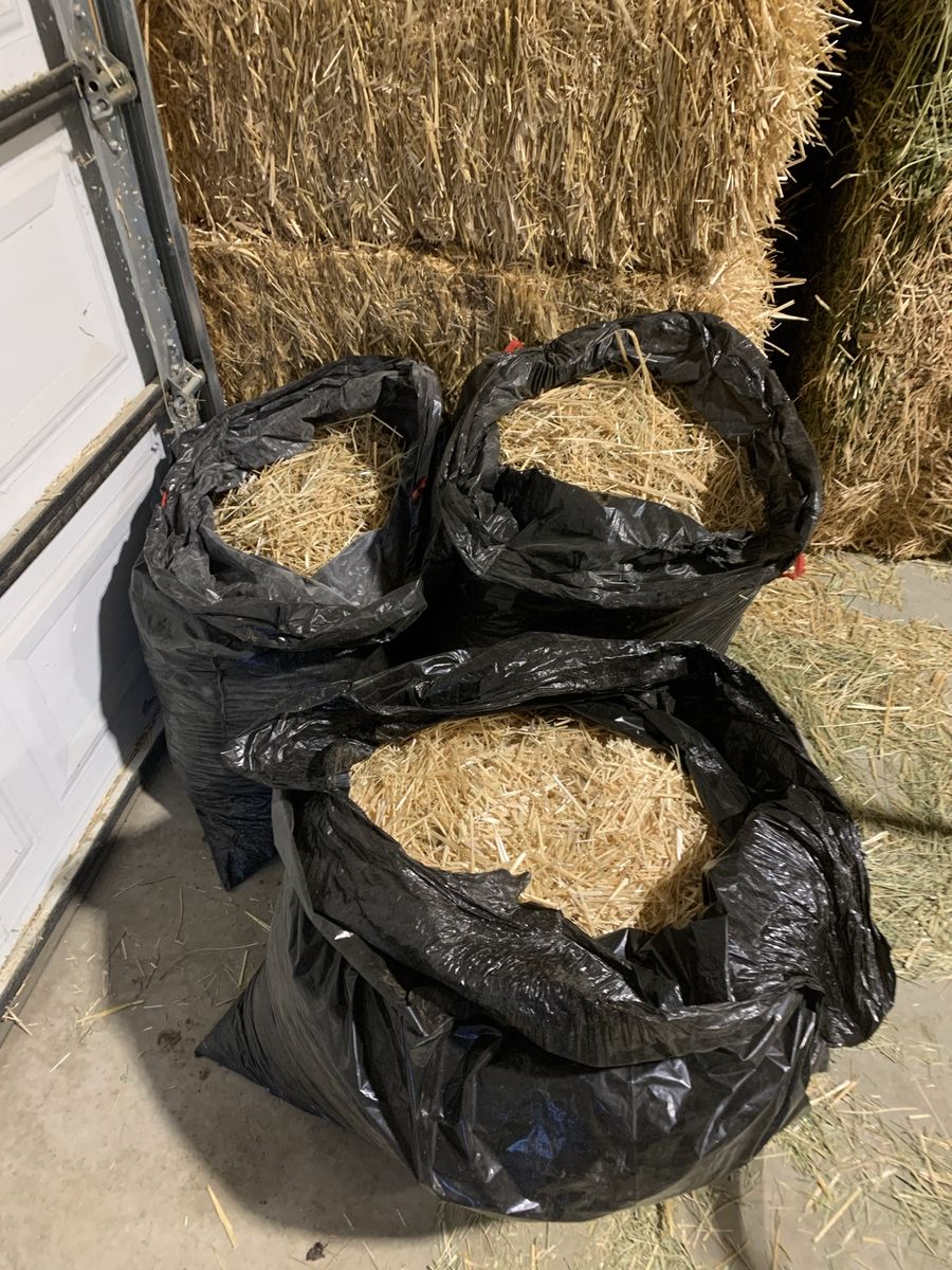 Loose (Bagged) Organic Straw