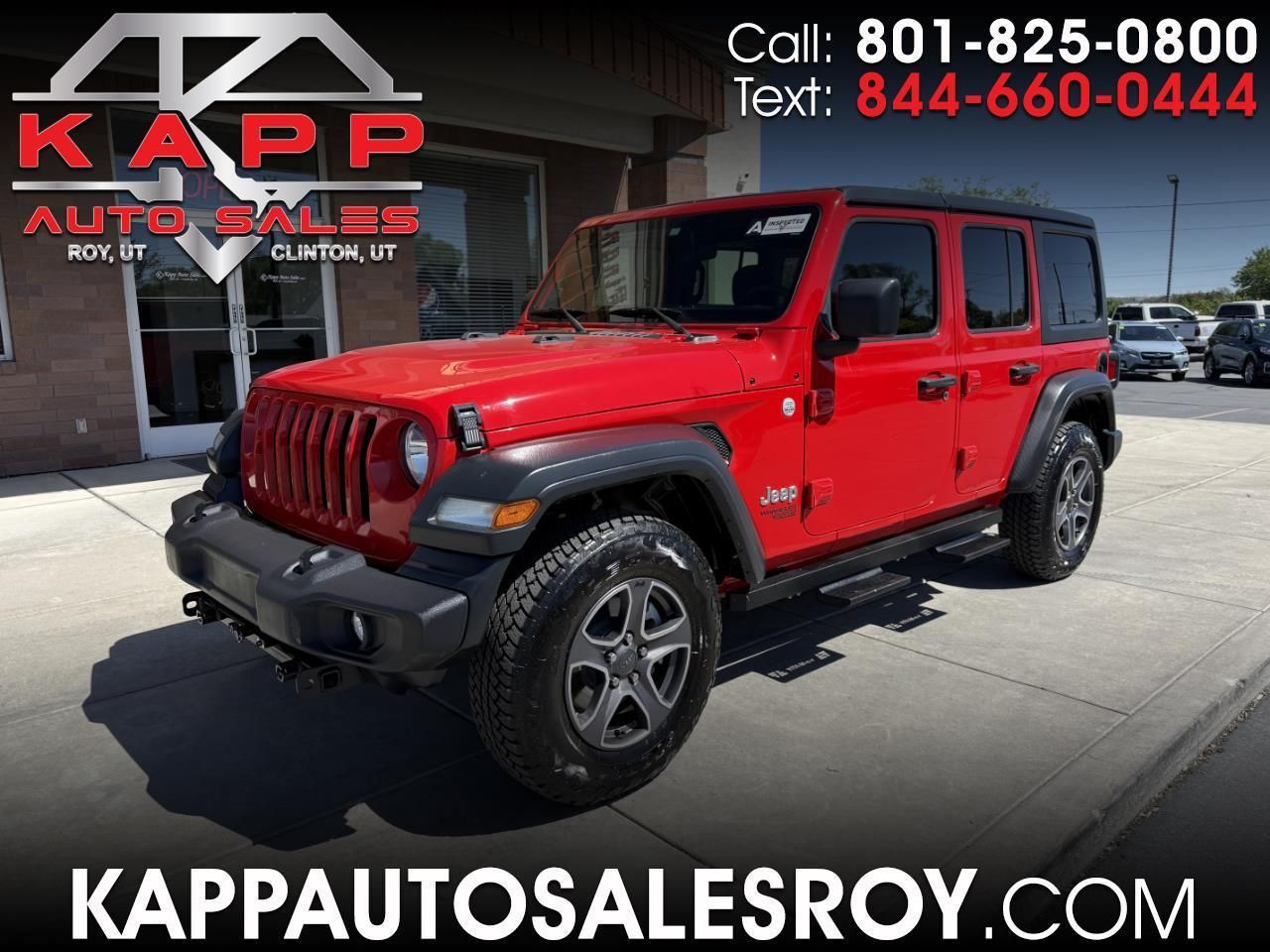 2018 Jeep Wrangler Unlimited Sport S