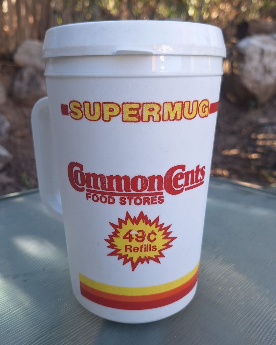 Awesome Vintage Comomon Cents Super-Mug!
