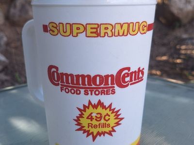 Awesome Vintage Comomon Cents Super-Mug!