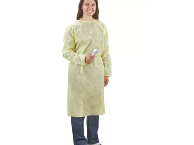 Case of Medical PPE - Bouffant Caps and Isolation Gowns