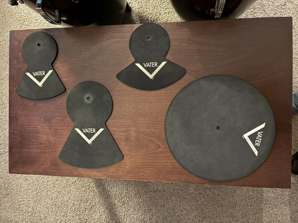 Vater Cymbal Mute Pack For Crash/Ride/Hats