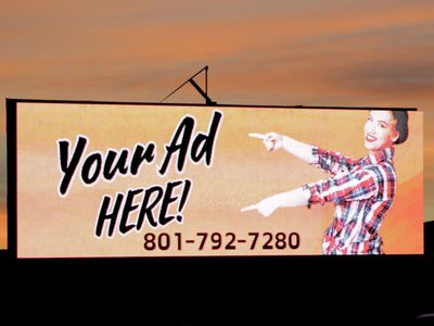 Rent space on Electric billboard