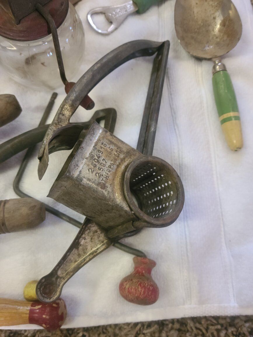 Antique kitchen tools