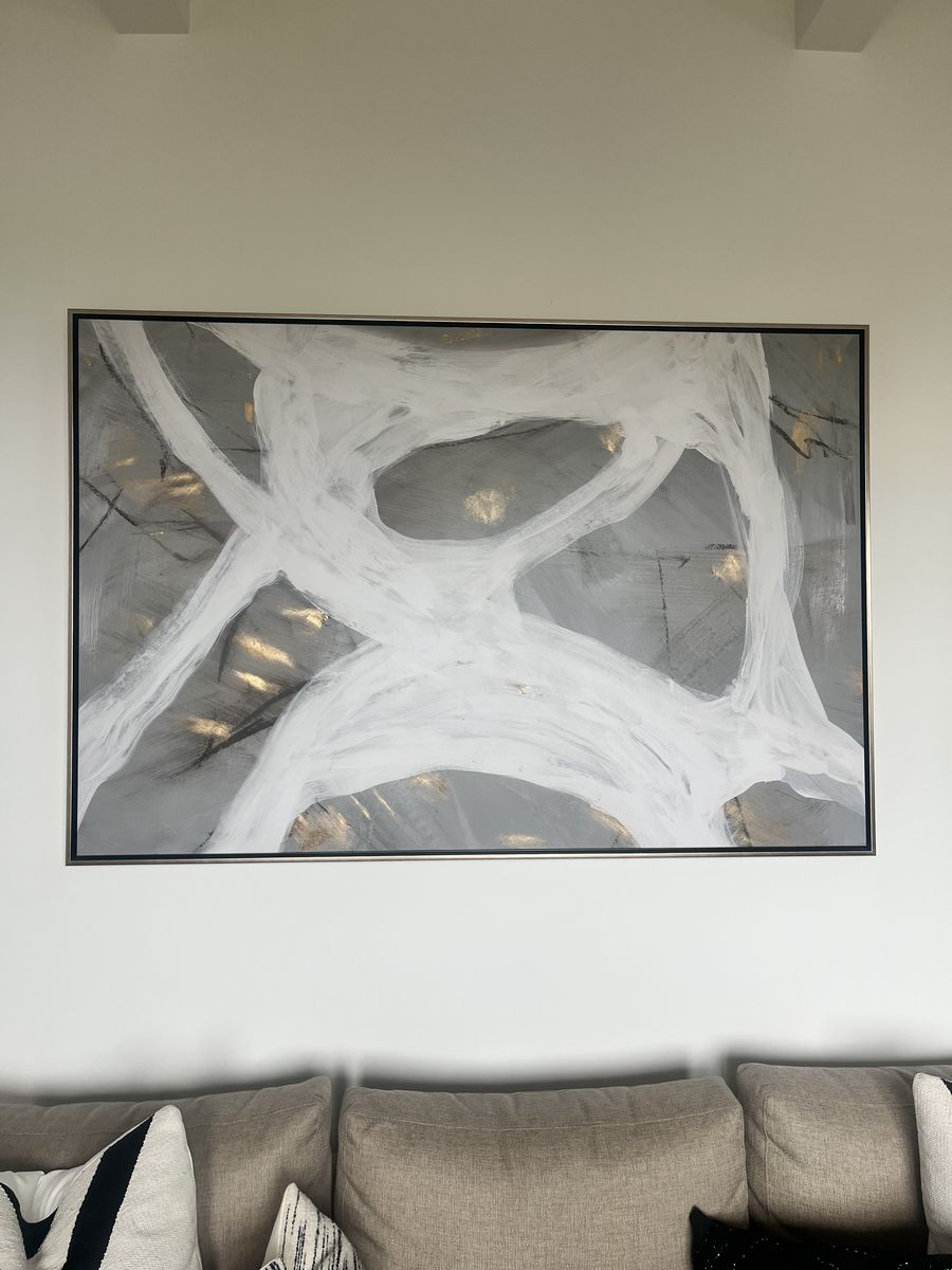 XL Z Gallerie Modern Giclee framed art painting