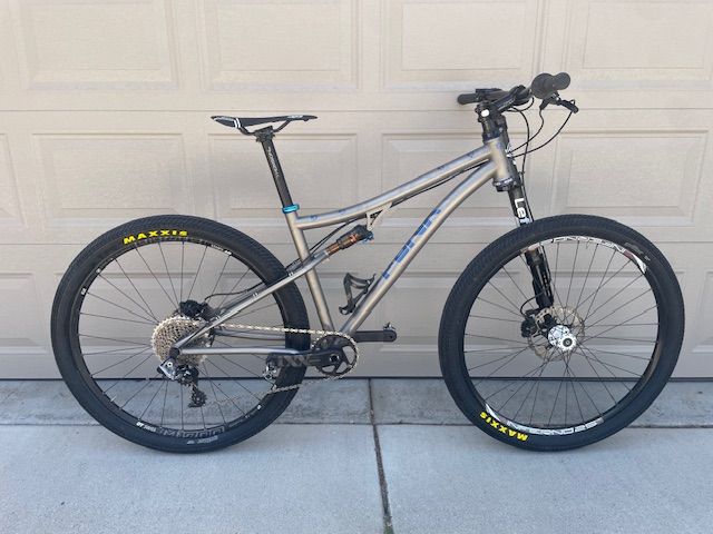 Funk La Ruta Titanium FS 29er (Medium) w/ carbon Lefty -- NICA!
