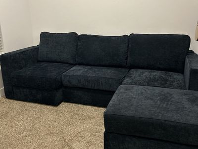 LoveSac Sofa with 2 Storage Seats and Chaise
